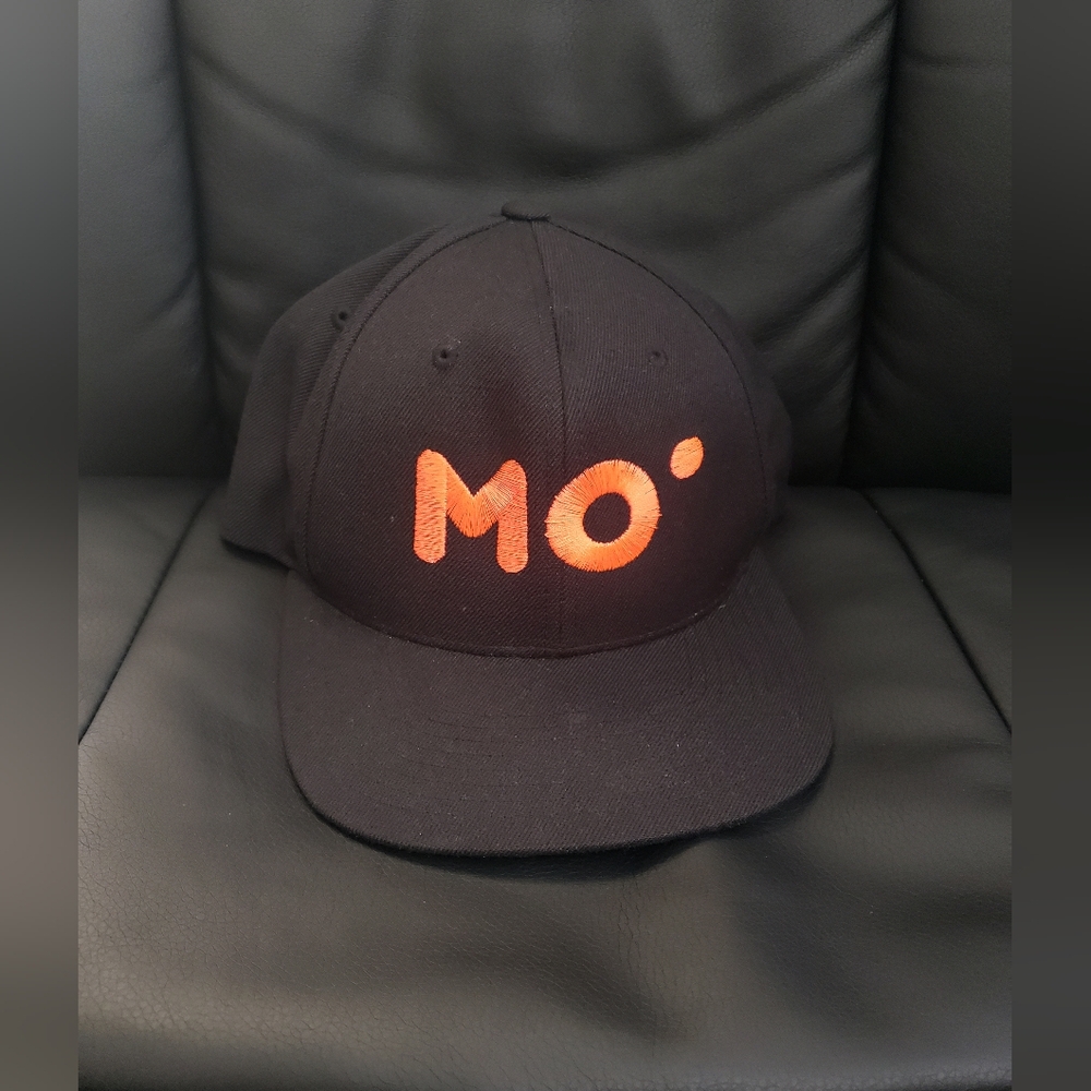 Lids Black Cap with Orange Logo for Men